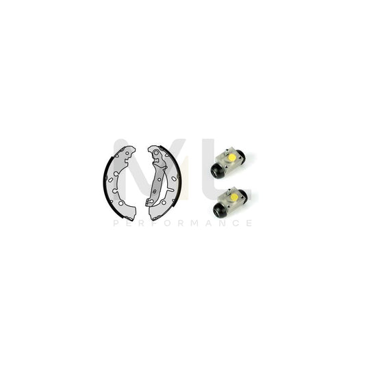 BREMBO STANDARD KIT H 24 062 Brake Shoe Set Ø: 203mm | ML Performance Car Parts