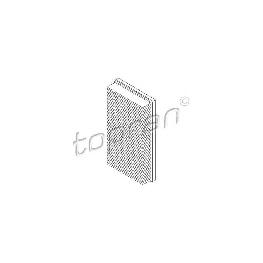 Topran 302 448 Air Filter For Ford Fiesta Mk4 Hatchback (Jas, Jbs)