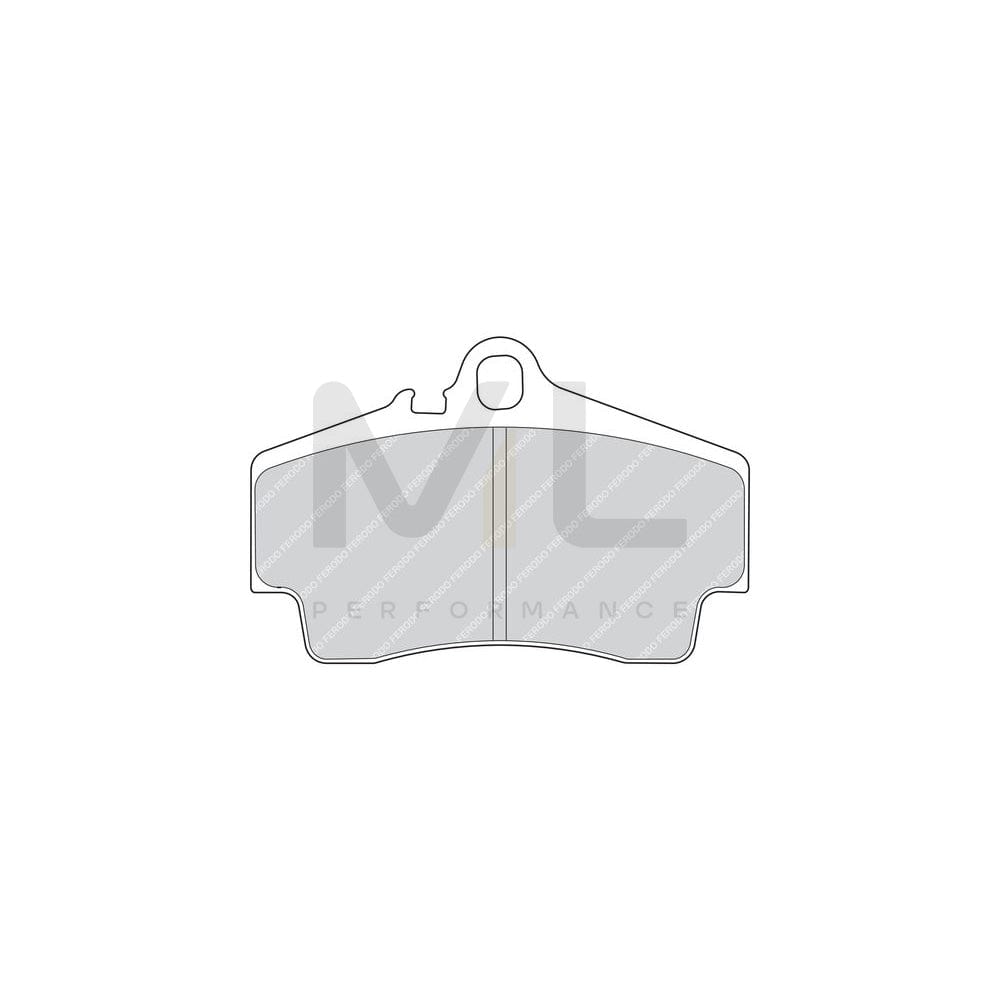 Ferodo Premier Fdb1758 Brake Pad Set For Mazda Rx-8 (Se, Fe) Not Prepared For Wear Indicator, Without Accessories | ML Performance Car Parts