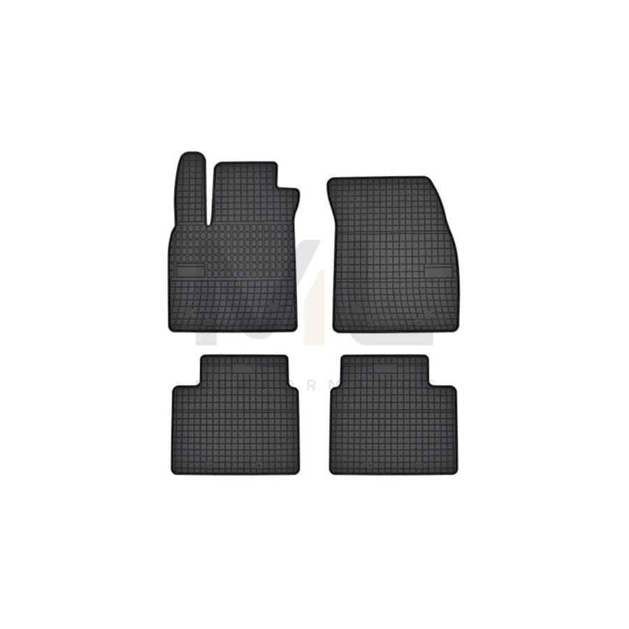 FROGUM Tailored 402584 Floor mat set for FORD FOCUS Elastomer, Front and Rear, Quantity: 4, Black, (LHD)