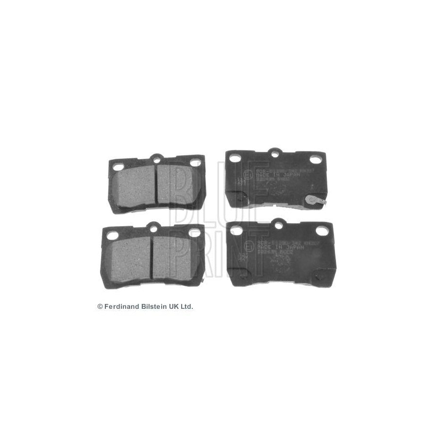 Blue Print Adt342178 Brake Pad Set for Lexus Gs III (S19)