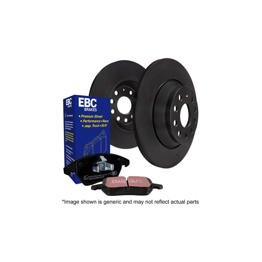 EBC PD40K2389 Citroen Peugeot Ultimax Pad & Plain Disc Kit - Bosch Caliper 1 | ML Performance US Car Parts