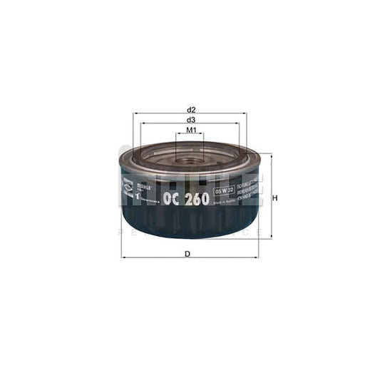 MAHLE ORIGINAL LX 76 Air Filter for BMW 5 Saloon (E28) Filter Insert | ML Performance Car Parts