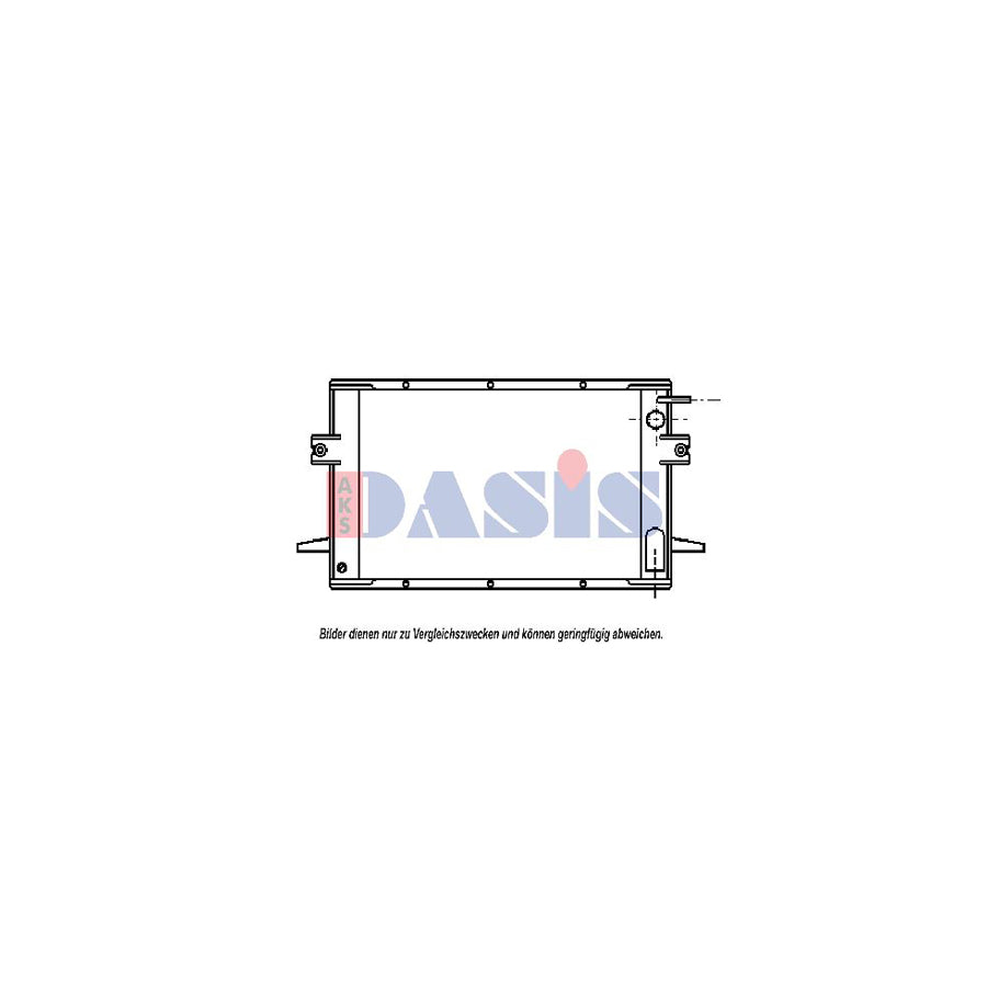 AKS Dasis 400530N Engine Radiator for Iveco Daily