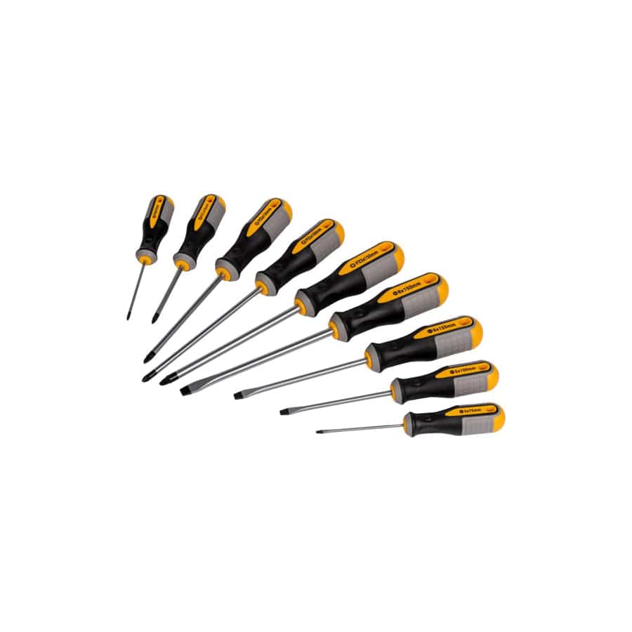 Roughneck ROU22197 Screwdriver Set, 9 Piece