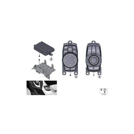 Genuine BMW 65829490067 F36 F30 F20 Controller (Inc. 218i, 125i & X1 20d) | ML Performance US Car Parts