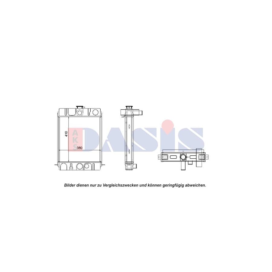 AKS Dasis 440496N Engine Radiator