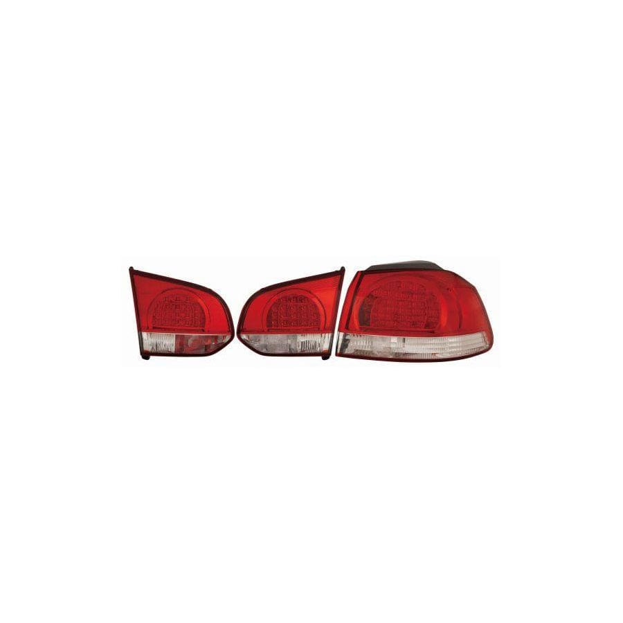 Abakus 44119A1Fxldue Combination Rearlight Set for VW Golf VI Hatchback (5K1)