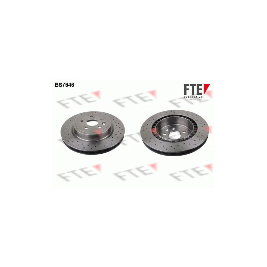 FTE 9071352 Brake Disc for Lexus Is II Saloon (Xe20)