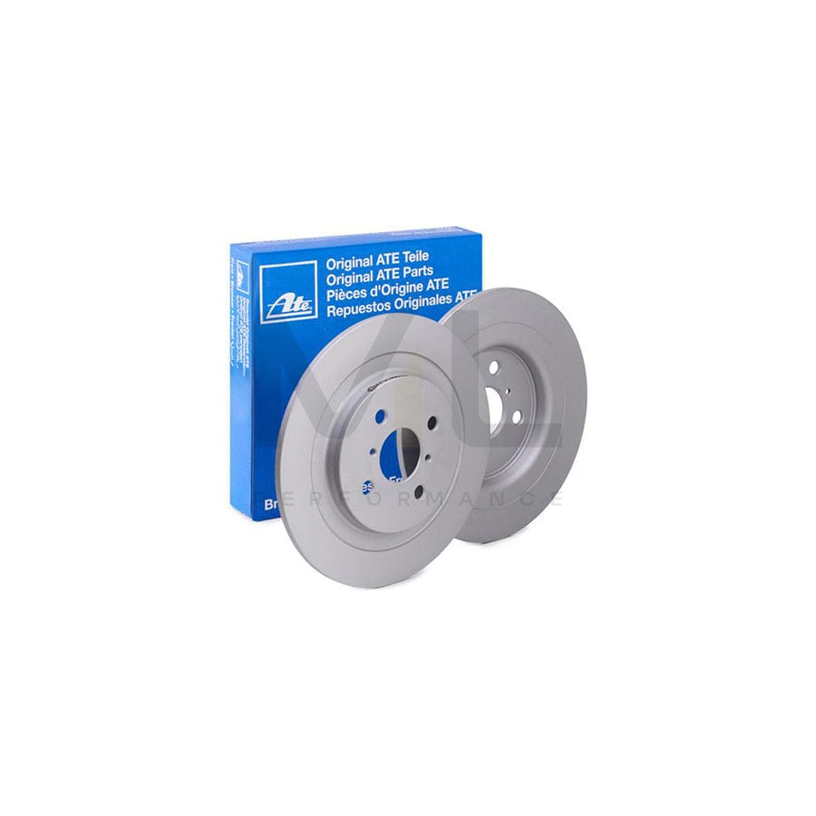 ATE 24.0109-0142.1 Brake Disc Solid, Coated  - 1 piece
