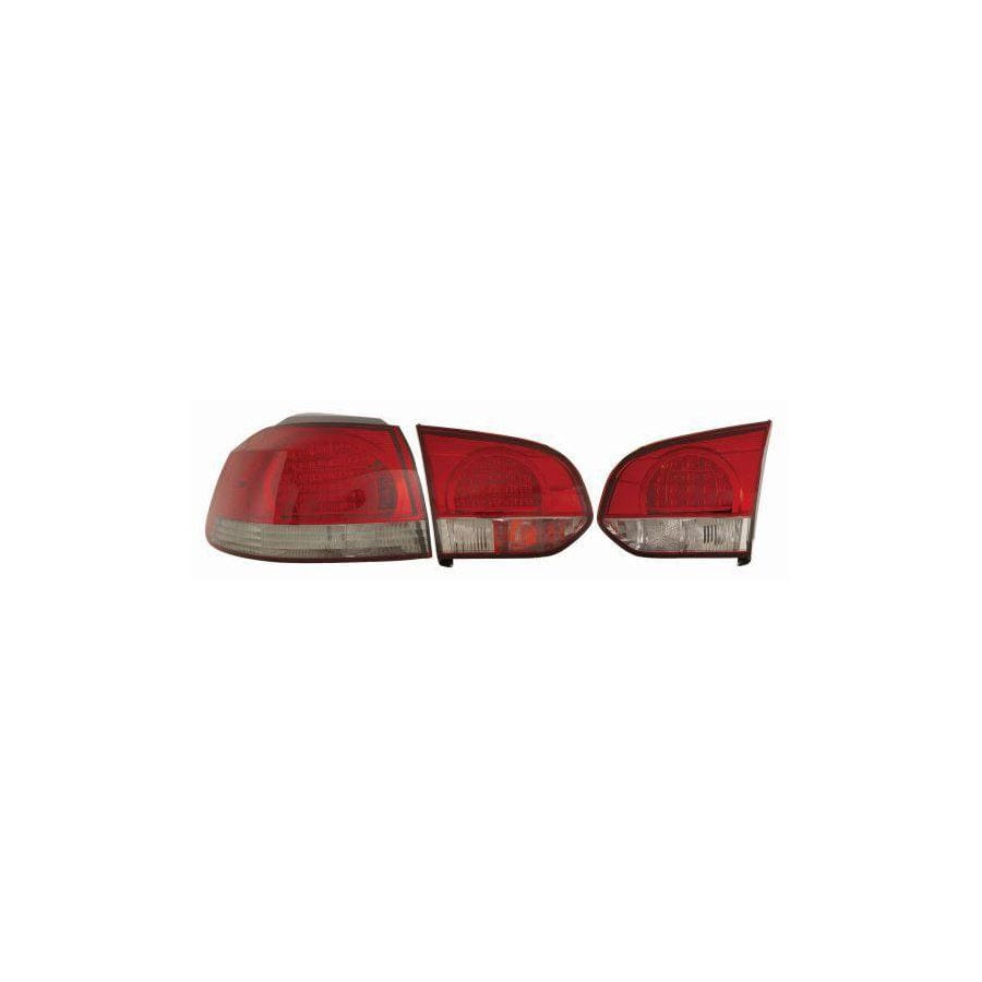 Abakus 44119A1F3Ldue Combination Rearlight Set for VW Golf VI Hatchback (5K1)