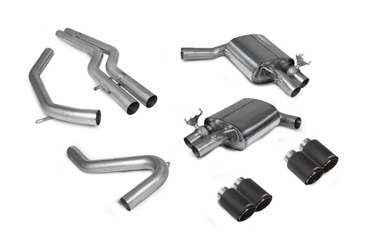 Scorpion SAUS088CF Audi S4 B9 Non-Resonated Half System | ML Performance US US