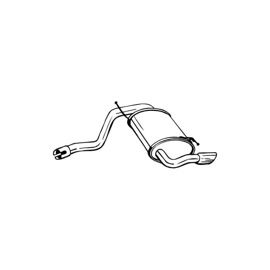 Bosal 200-181 Rear Silencer