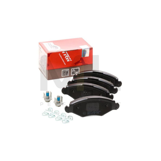 TRW Cotec Gdb1500 Brake Pad Set For Peugeot 206 Not Prepared For Wear Indicator, With Brake Caliper Screws, With Accessories | ML Performance Car Parts