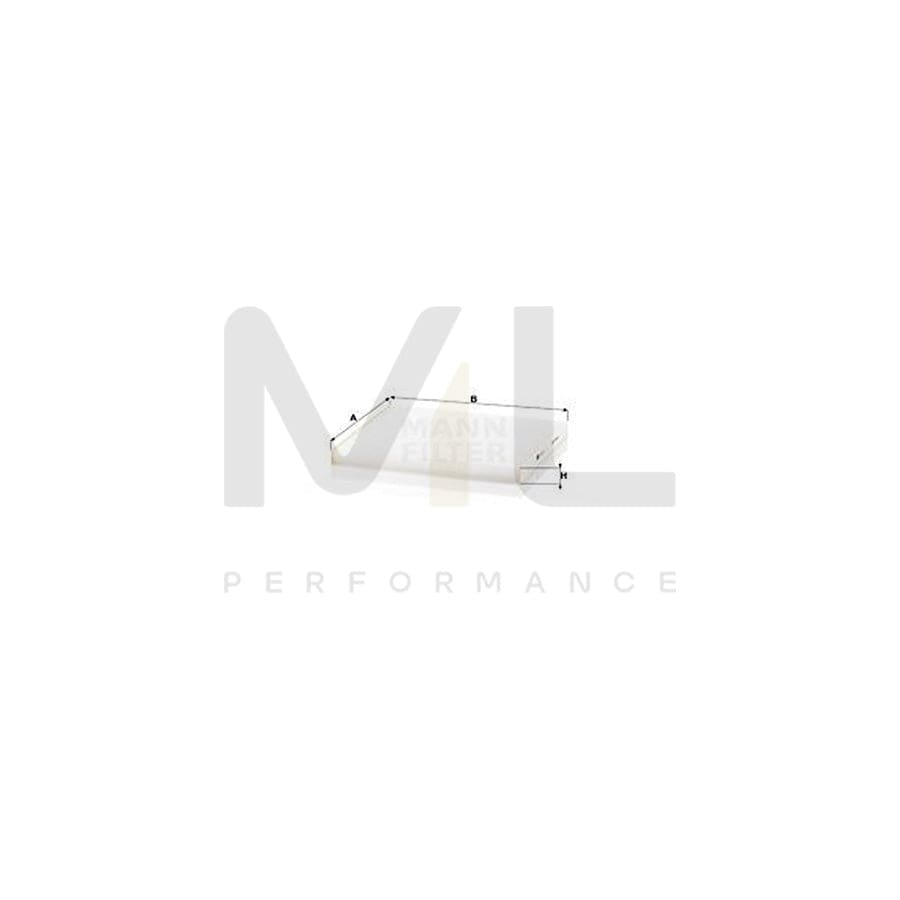 MANN-FILTER CU 26 017 Pollen filter Particulate Filter