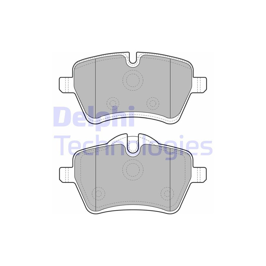 Delphi Lp1985 Brake Pad Set