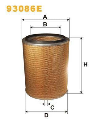 WIX Filters 93086E Air Filter