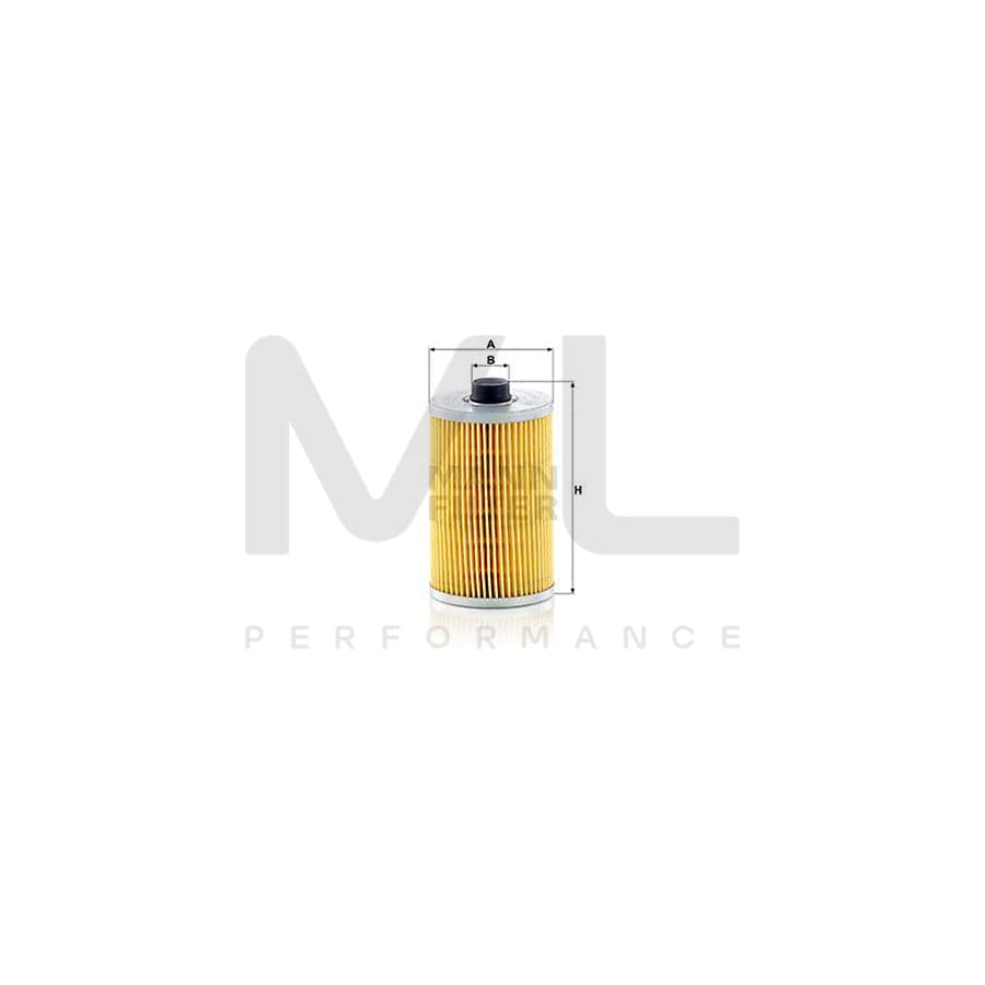 MANN-FILTER P 722 Fuel filter for IVECO Daily Filter Insert