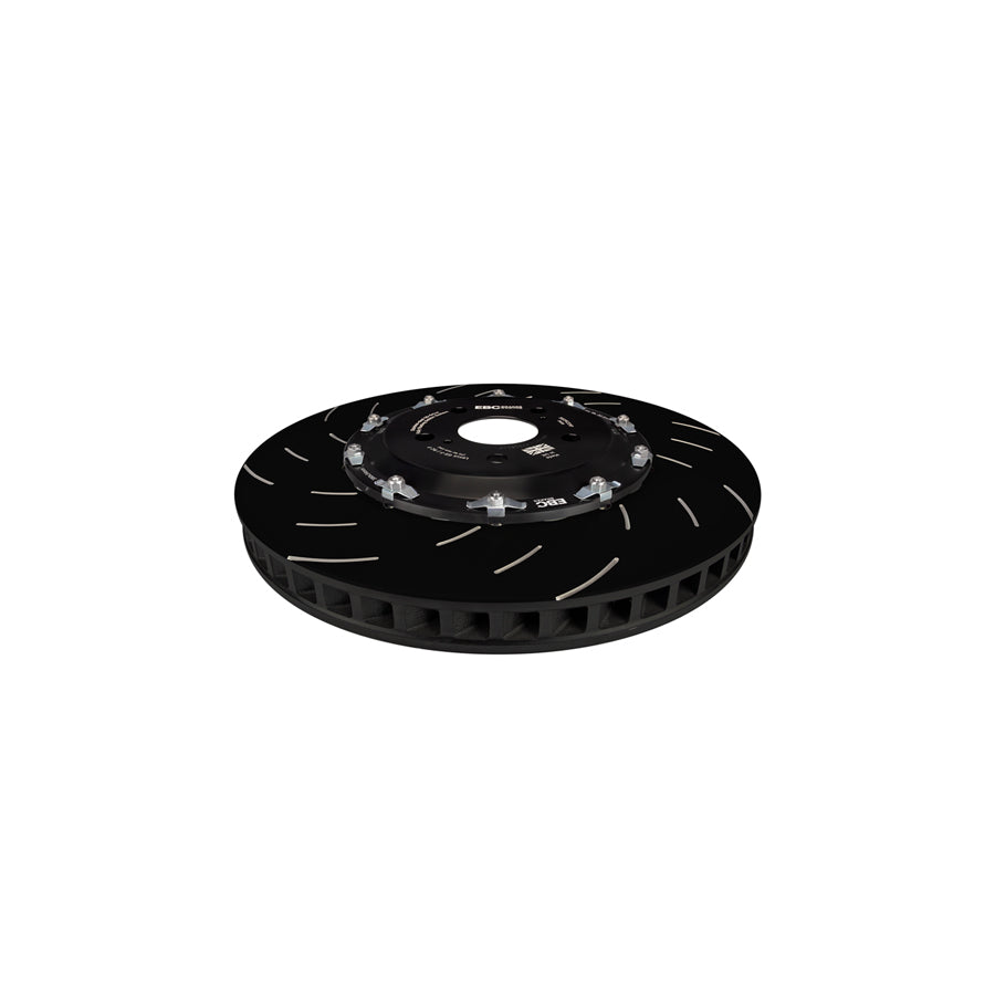 EBC SG2FC2197 Lexus Racing 2 Piece Floating SG Grooved Discs Front (Complete Assembly) - Brembo Caliper (Inc. GS-F & RC-F) 1 | ML Performance US Car Parts