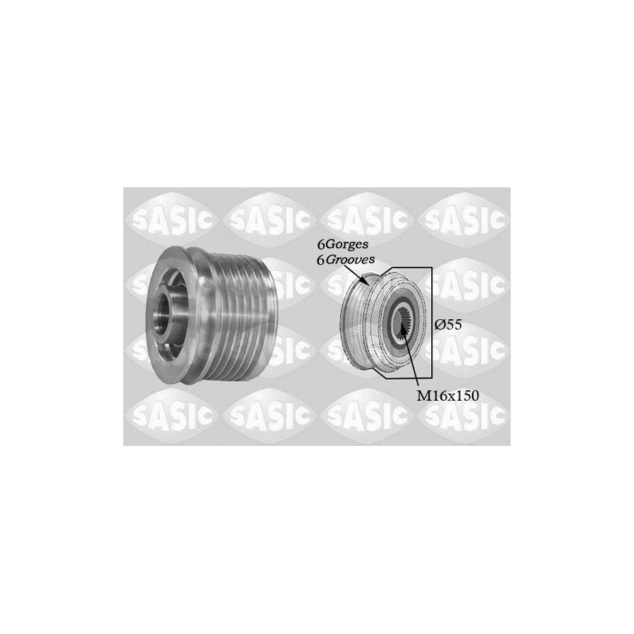 Sasic 1674001 Pulley, Alternator