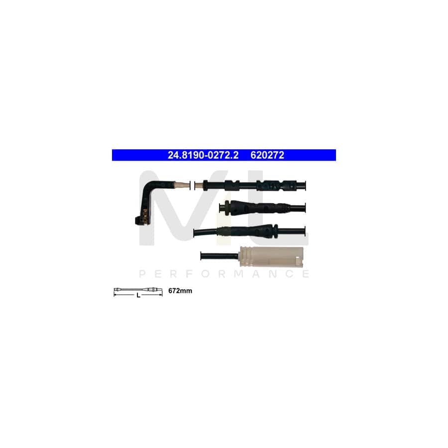ATE 24.8190-0272.2 Brake pad wear sensor for BMW 3 Series