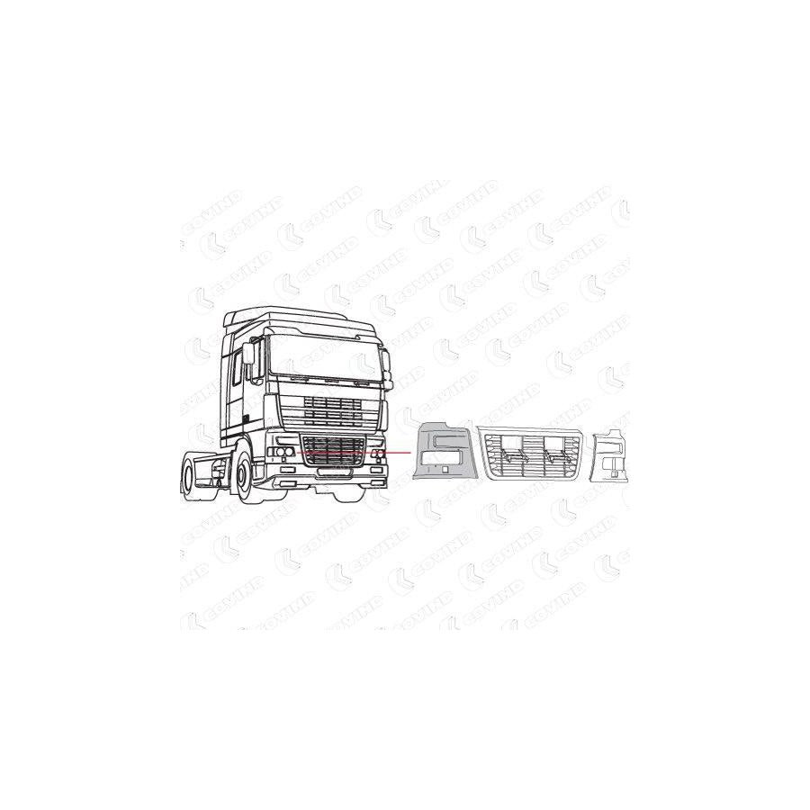 Covind Xf2/ 98 Housing, Headlight