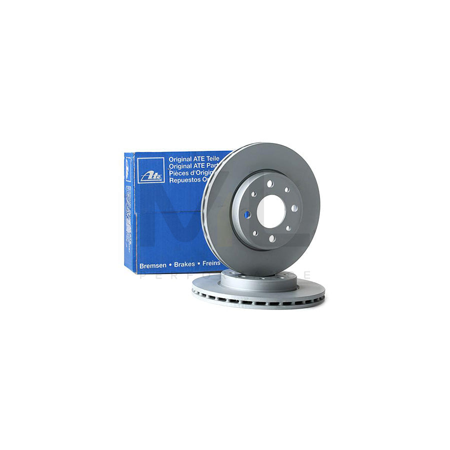 ATE 24.0120-0184.1 Brake Disc Vented, Coated  - 1 piece