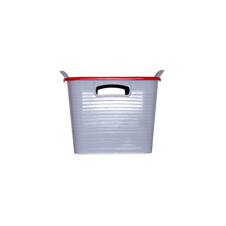 Red Gorilla GORSGSQLR 25L Stack 'N' Storage Box - Red Top