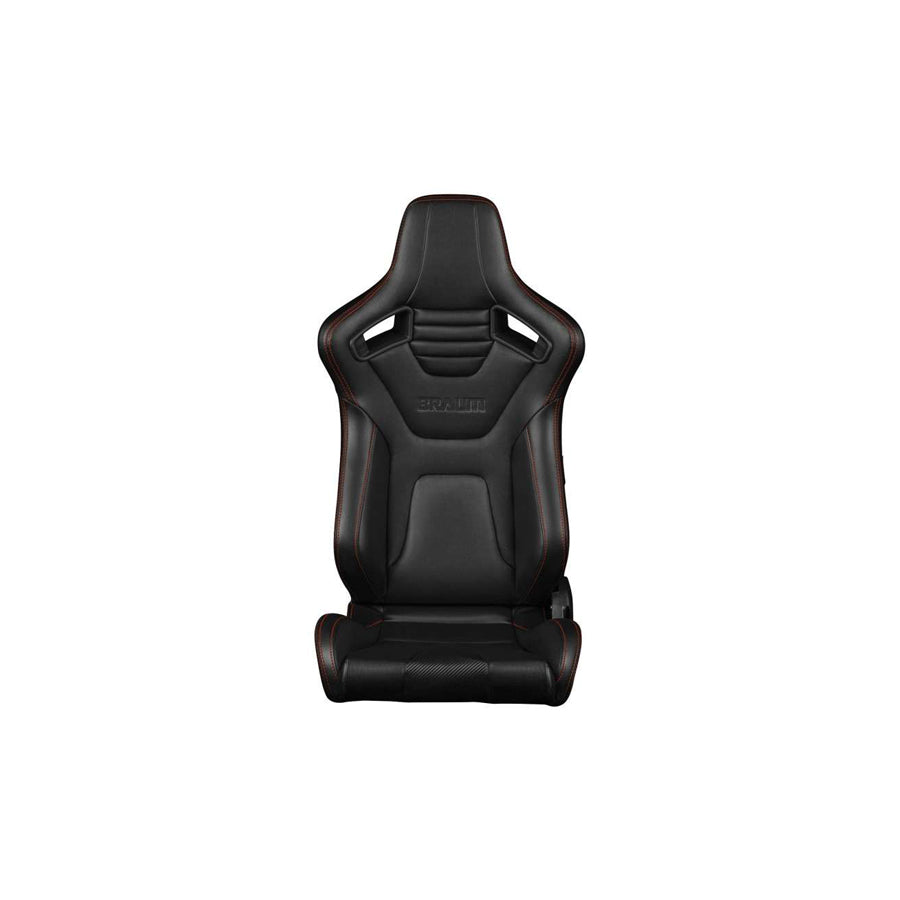 BRAUM Elite-X Series Racing Seats (Red Stitching) – Pair