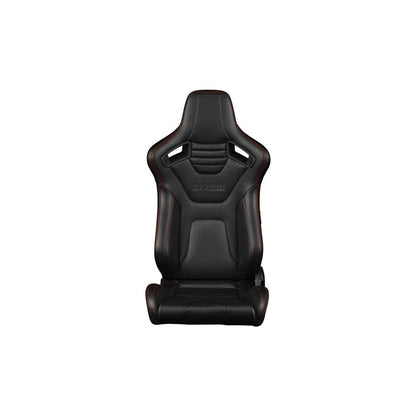 BRAUM Elite-X Series Racing Seats (Red Stitching) – Pair