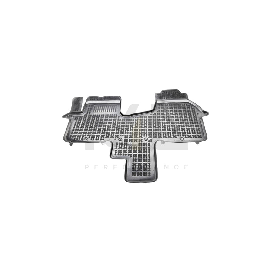 REZAW PLAST 201926 Floor mat set Elastomer, Under driver seat, Quantity: 1, Black