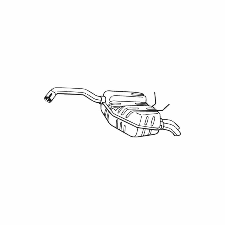 Bosal 200-733 Rear Silencer for Renault Safrane