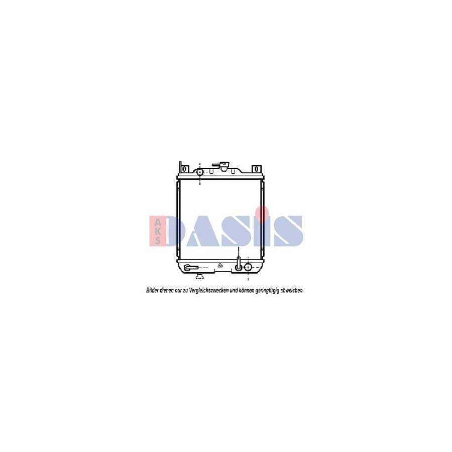 AKS Dasis 320070N Engine Radiator for Suzuki Swift