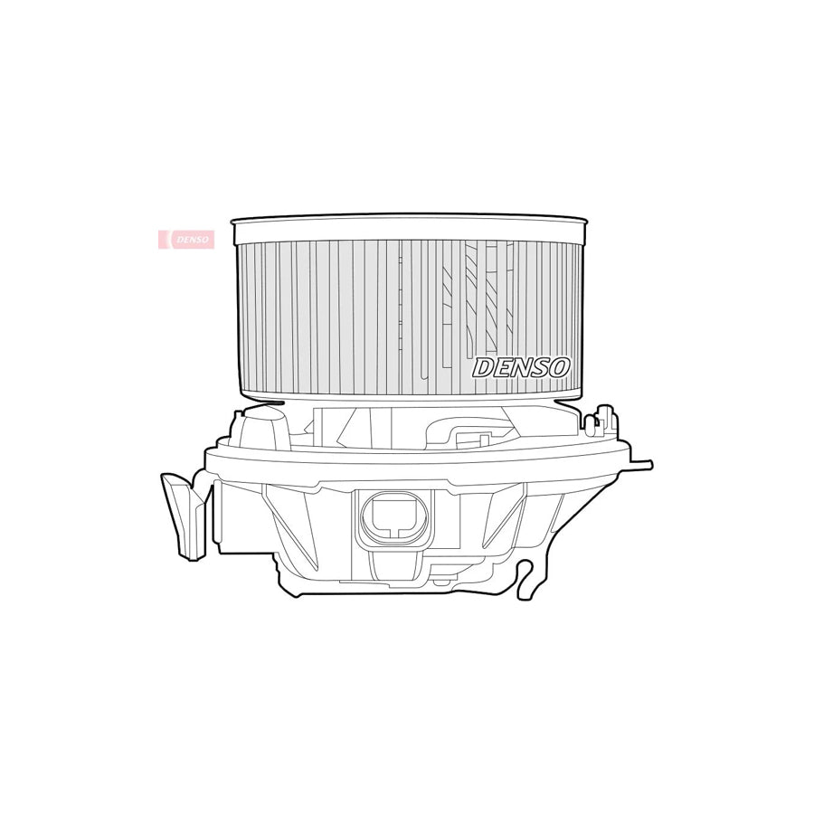DENSO DEA07010 Interior Blower for Citroen C5