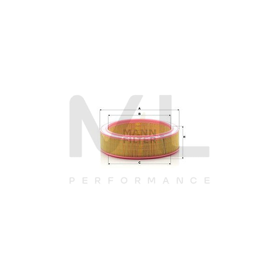 MANN-FILTER C 2760 Air Filter for FORD TRANSIT Filter Insert