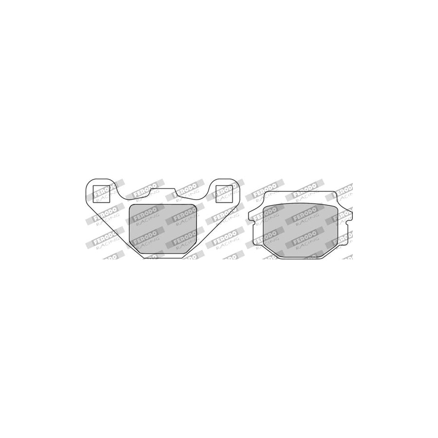 Ferodo Racing FDB314P Brake Pad Set