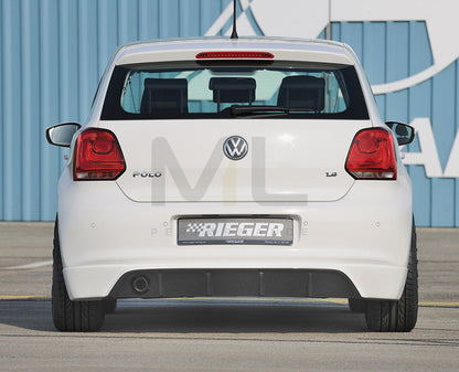 Rieger 00099795 VW 6R Polo Mk6 Rear Diffuser 3 | ML Performance UK Car Parts