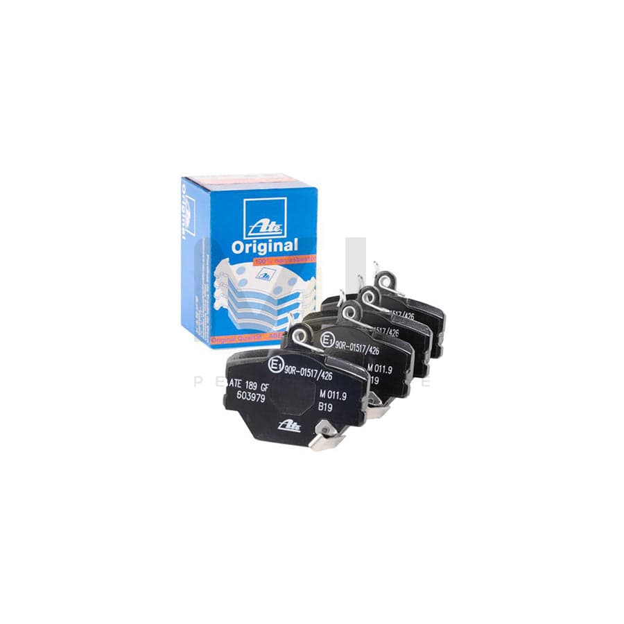ATE 13.0460-3979.2 Brake pad set with acoustic wear warning, without accessories