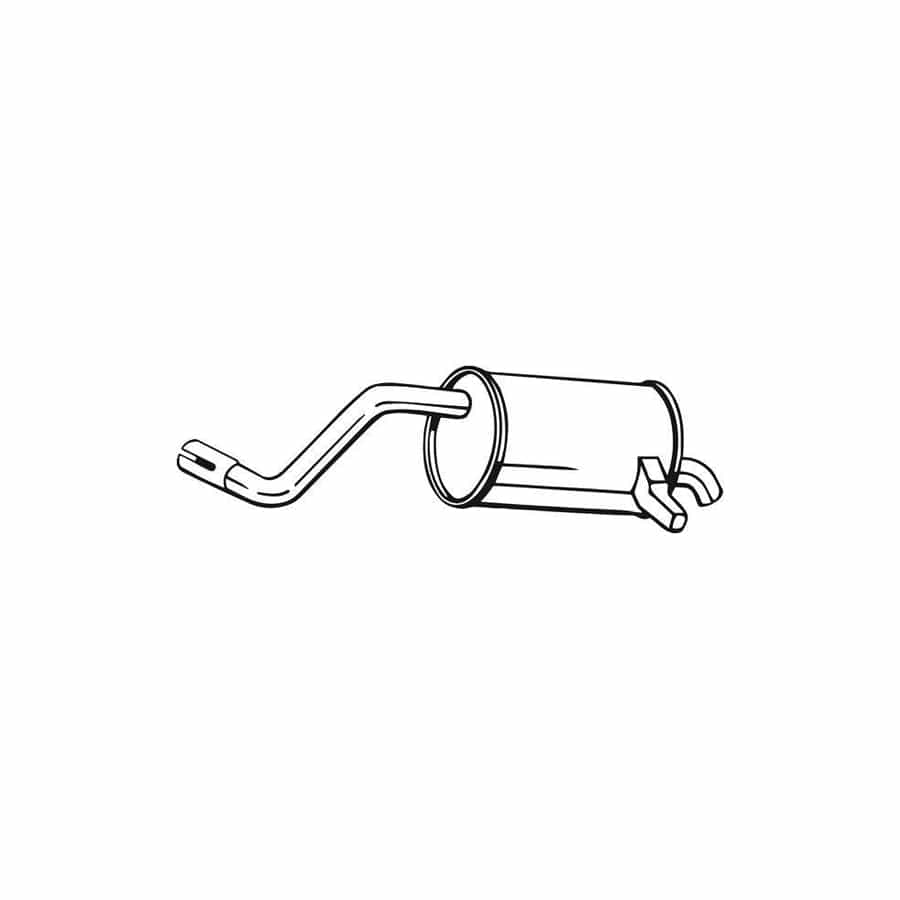 Bosal 200-515 Rear Silencer for Renault Modus / Grand Modus (F, Jp)