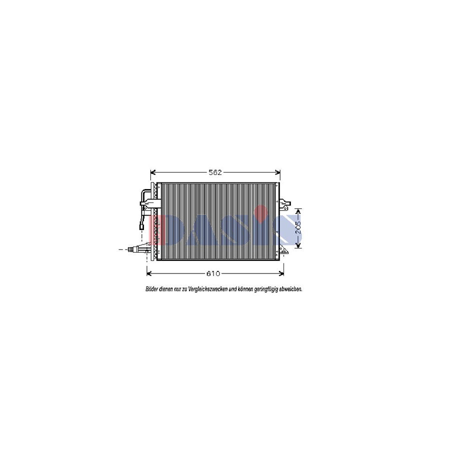 AKS Dasis 134260T Engine Radiator
