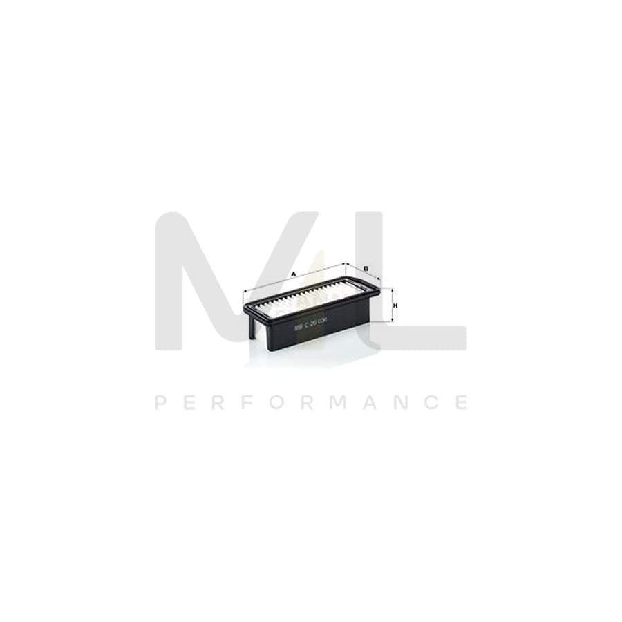 MANN-FILTER C 26 036 Air Filter Filter Insert