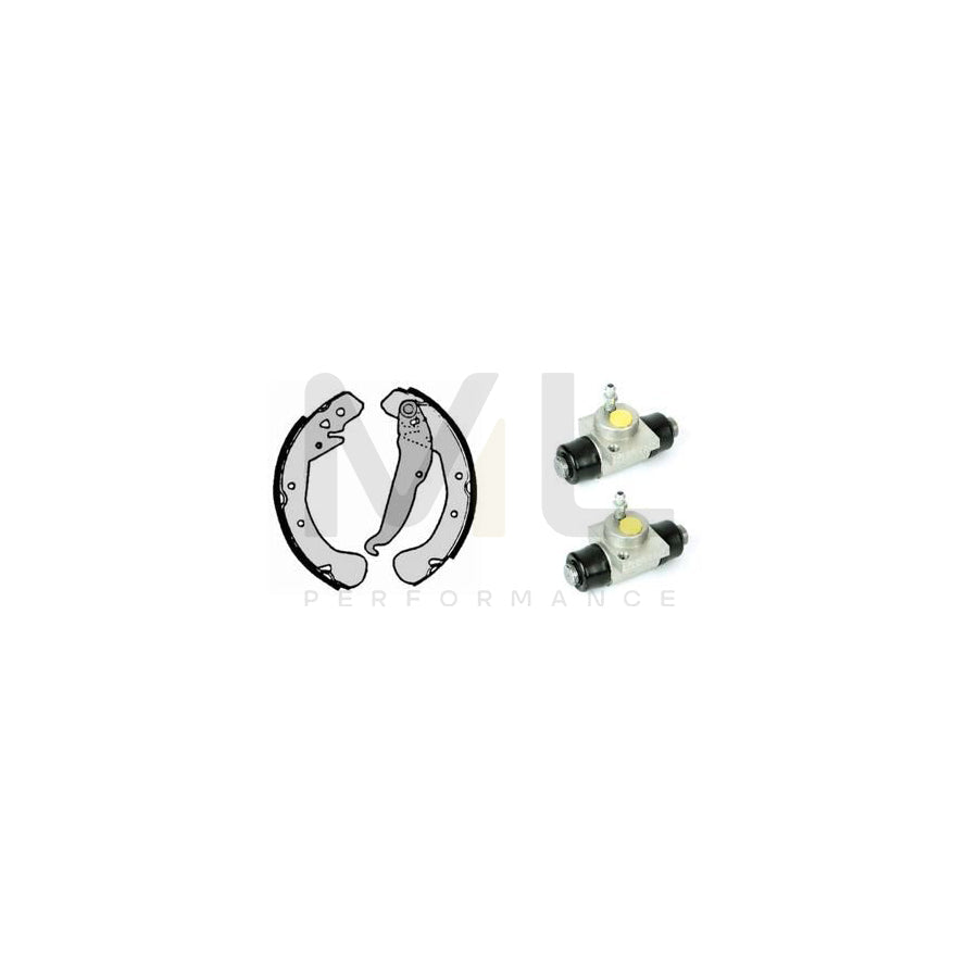 BREMBO STANDARD KIT H 59 039 Brake Shoe Set Ø: 230mm | ML Performance Car Parts