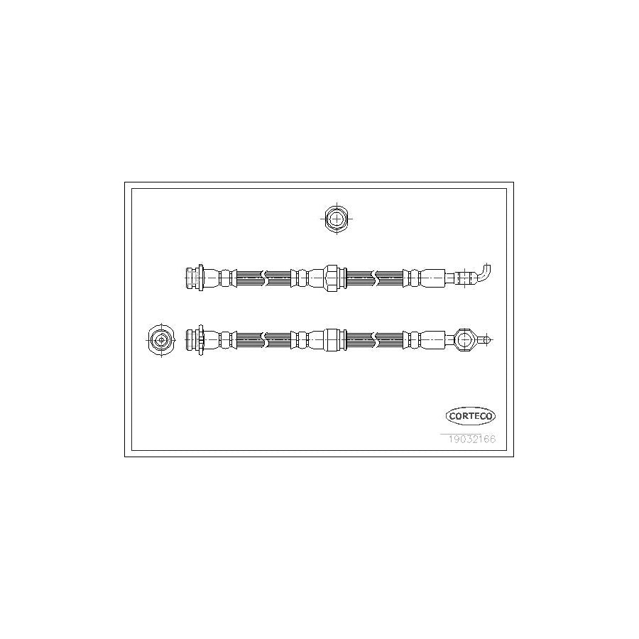 Corteco 19032166 Brake Hose