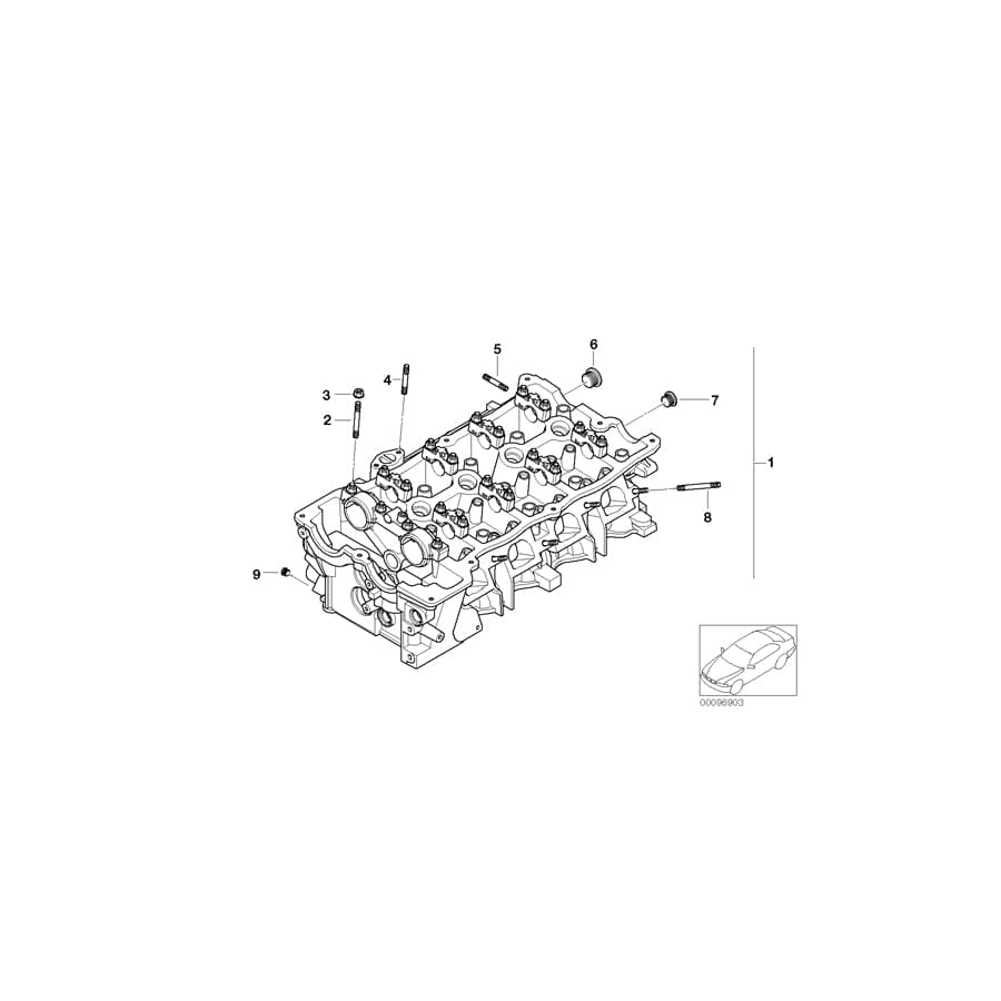Genuine BMW 11127568040 E85 E60 E63 Screw Plug M14X1,5 (Inc. 116i 2.0, 120i & 116i 1.6) | ML Performance UK Car Parts