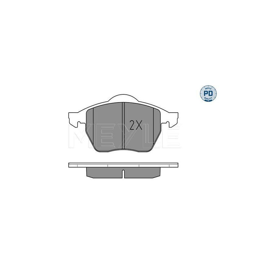 Meyle 025 233 9219/Pd Brake Pad Set