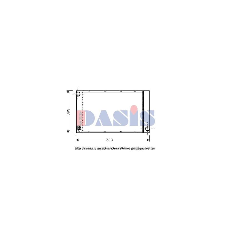 AKS Dasis 051003N Engine Radiator for BMW 5 Series