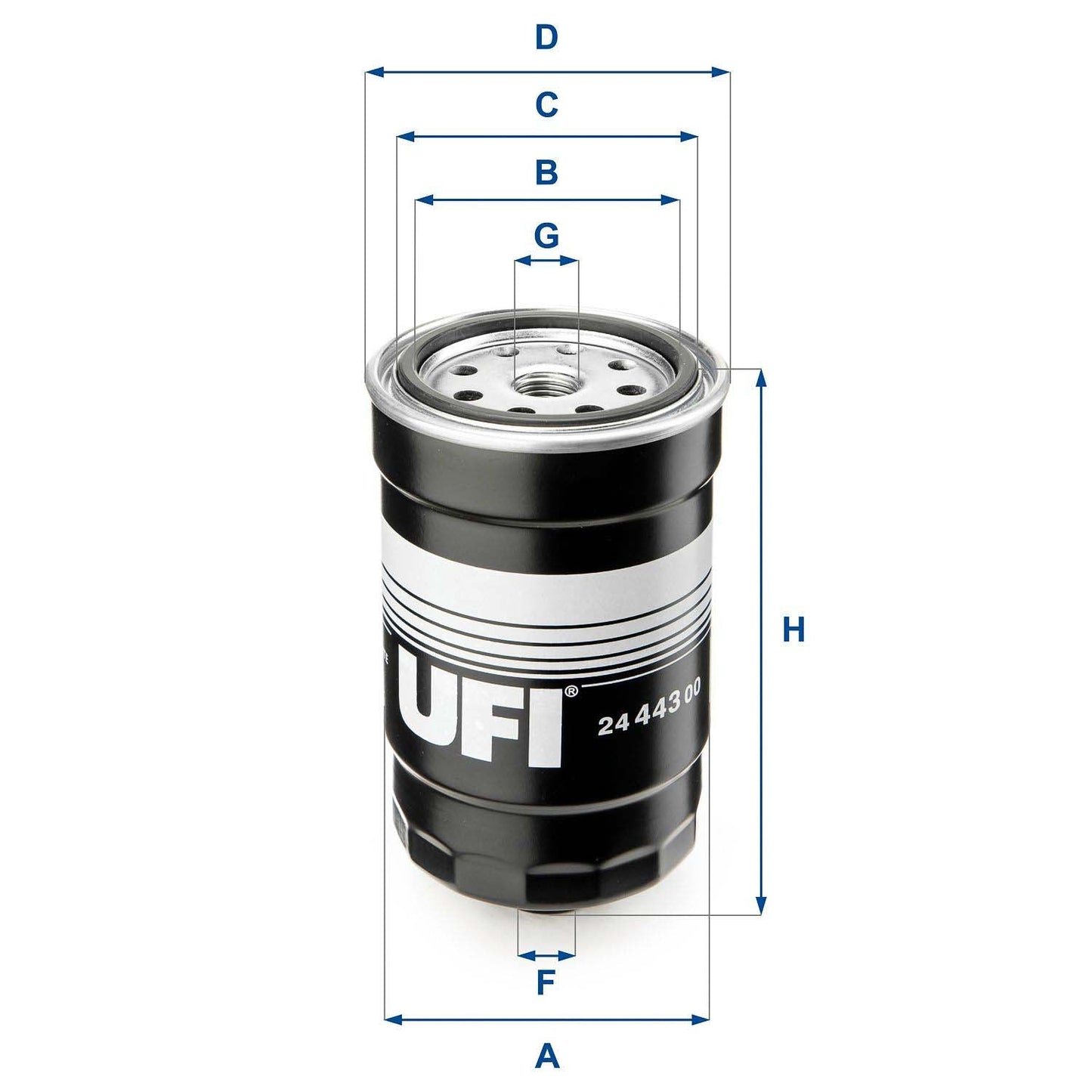 UFI 24.443.00 Fuel Filter