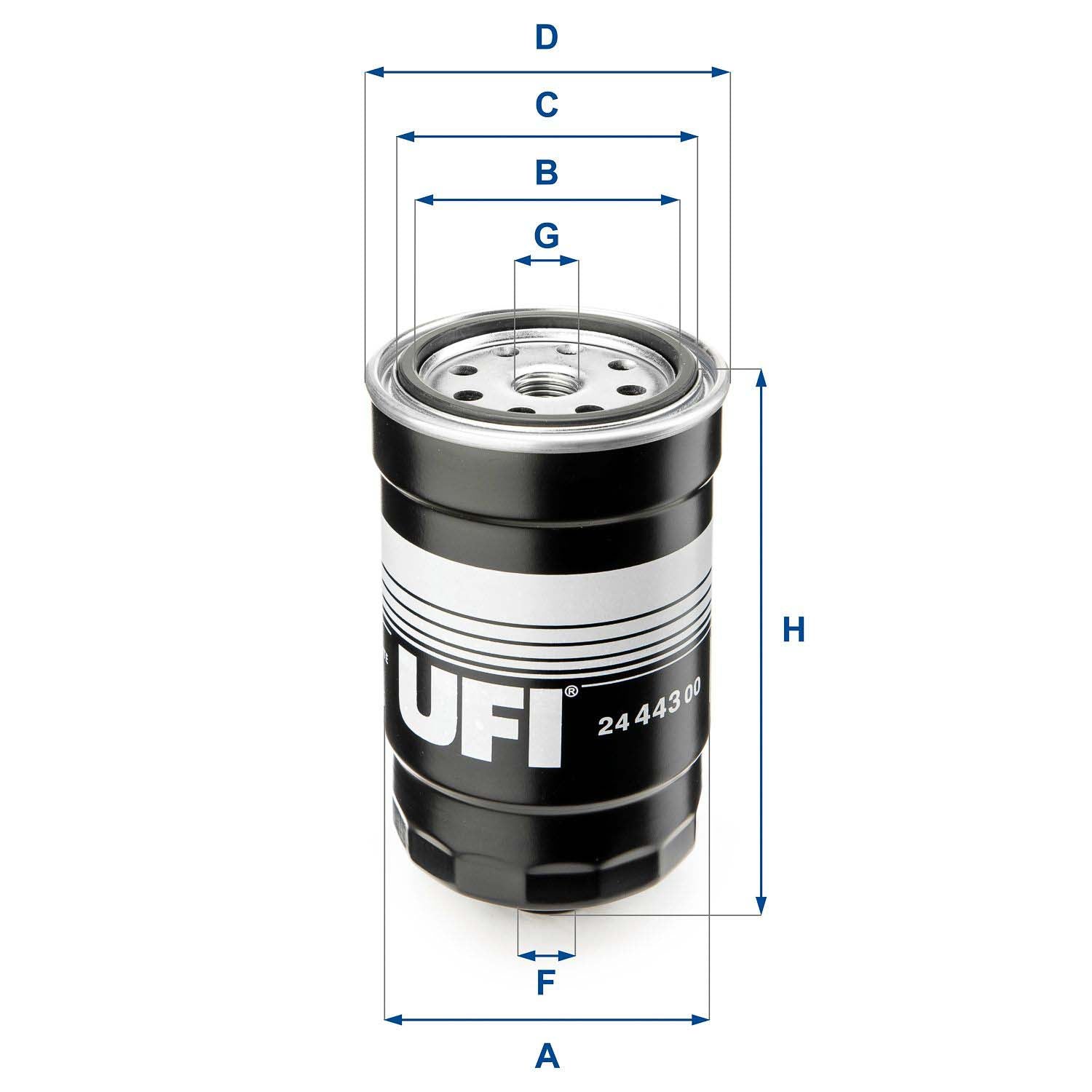 UFI 24.443.00 Fuel Filter