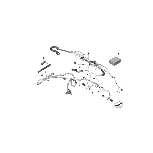 Genuine BMW 61119293572 F31 Rep. Wiring For Electric Trunk Lid (Inc. 330dX, 316i & 318i) | ML Performance US Car Parts