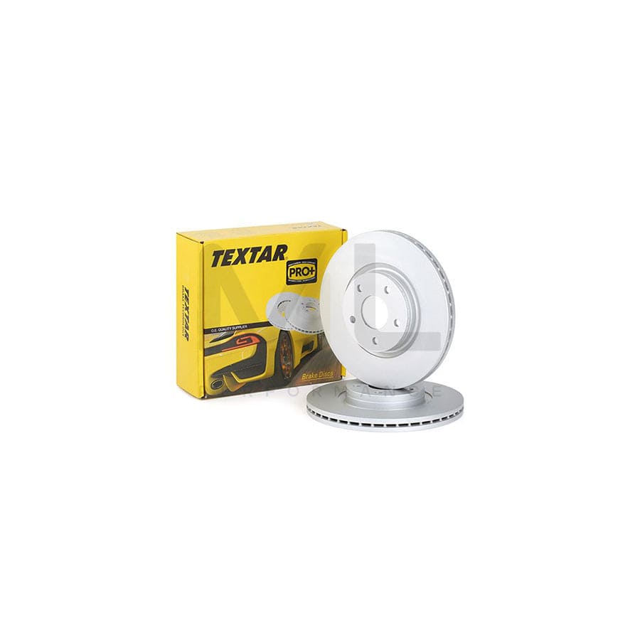 TEXTAR PRO+ 92141305 Brake Disc Internally Vented, Coated, High-carbon, without wheel hub, without wheel studs | ML Performance Car Parts